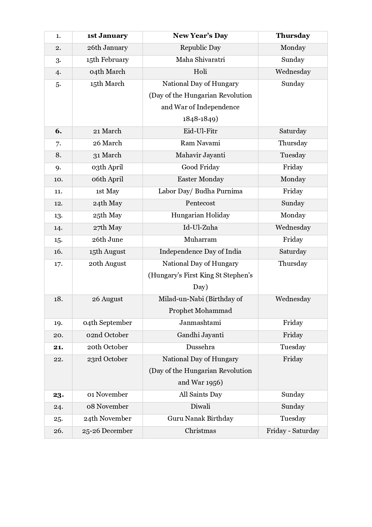 &eacute;ves &uuml;nnepnapok 2026 EN